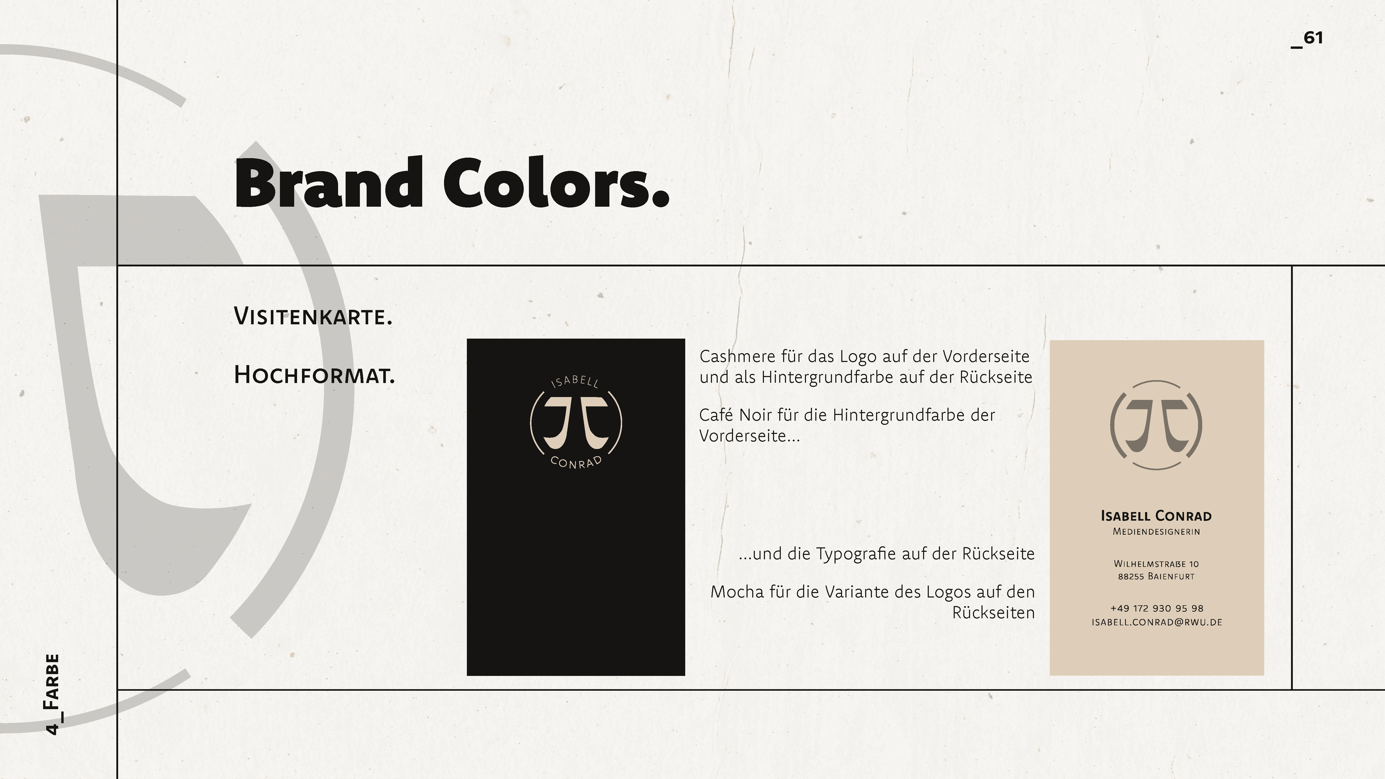 Branding Isabell 22